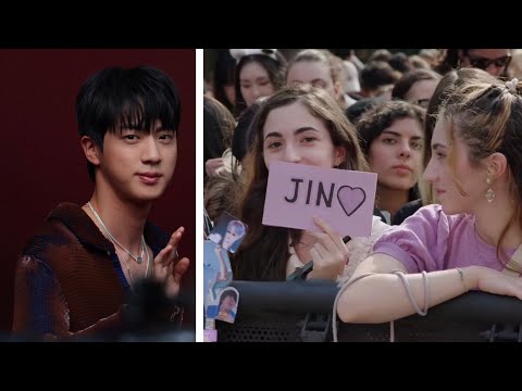 BTS&#039;s Jin Dominates Milan Fashion Week! Netizens: His Visuals Are Unmatched