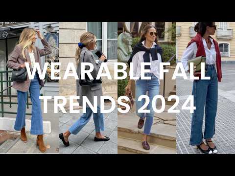 WEARABLE Fall Fashion Trends 2024 You Can Actually Wear! How To Dress Stylish This Fall (30+)