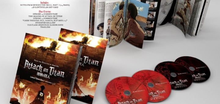 Attack on Titan Blu Ray