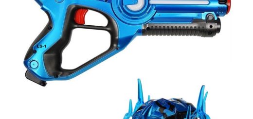 Legacy Toys Laser Tag Blaster and Nano Bug Target Set