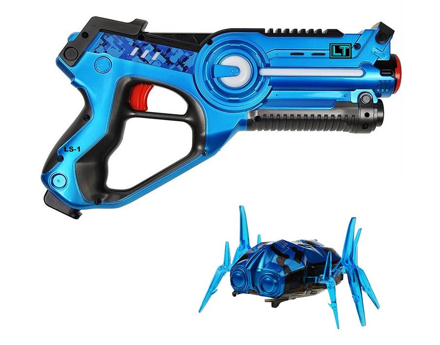 Legacy Toys Laser Tag Blaster and Nano Bug Target Set
